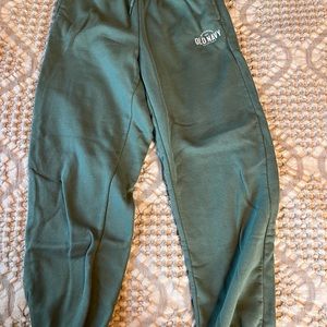 Medium Old Navy, green sweatpants
